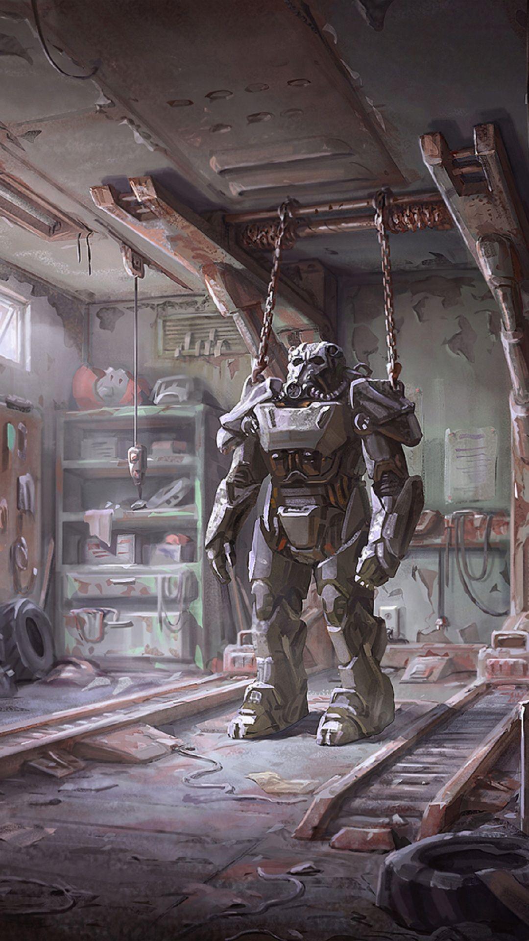 Fallout 4 Power Armor Wallpapers Wallpaper Cave