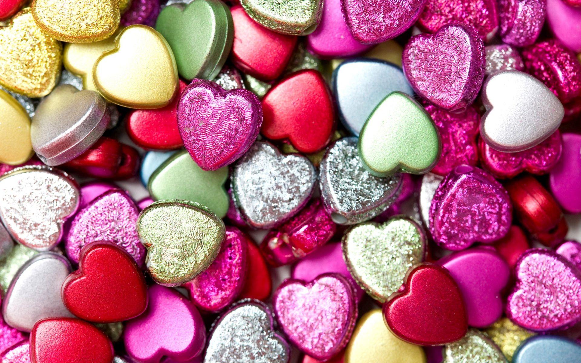 Colorful hearts love wallpaper. HD Wallpaper Rocks