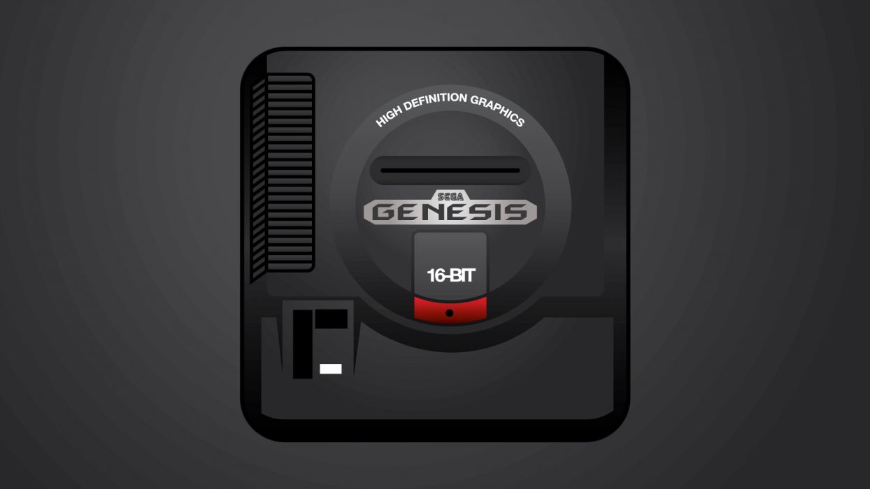 Sega Genesis Console wallpaperx1080