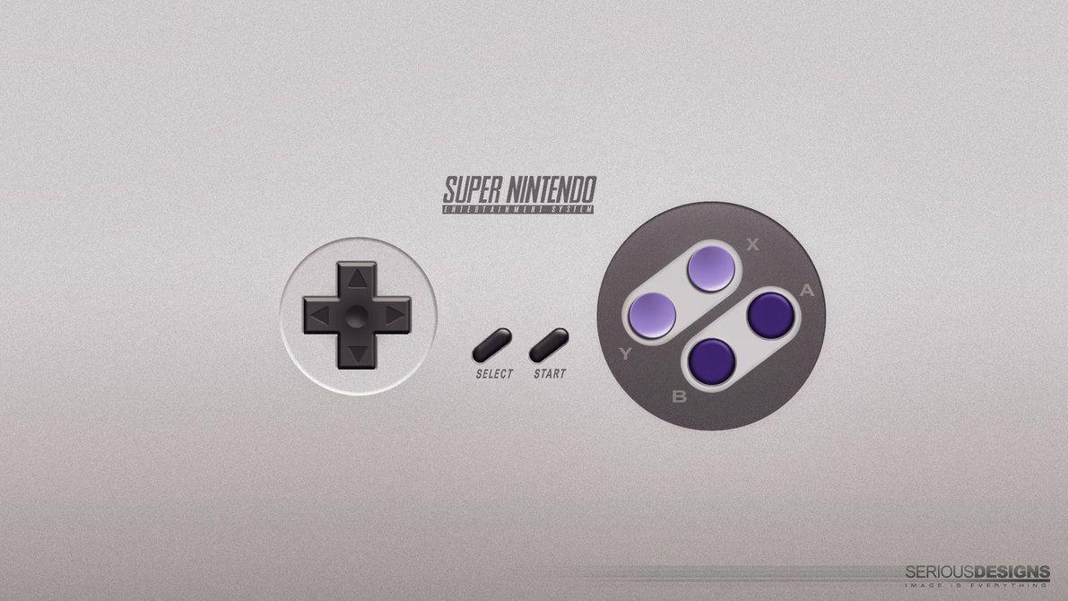Super Nintendo Controller Wallpaper (1080p)