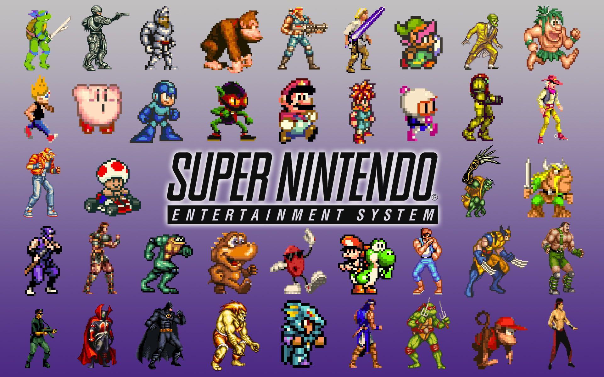 Super Nintendo 4k Wallpaper Infoupdate