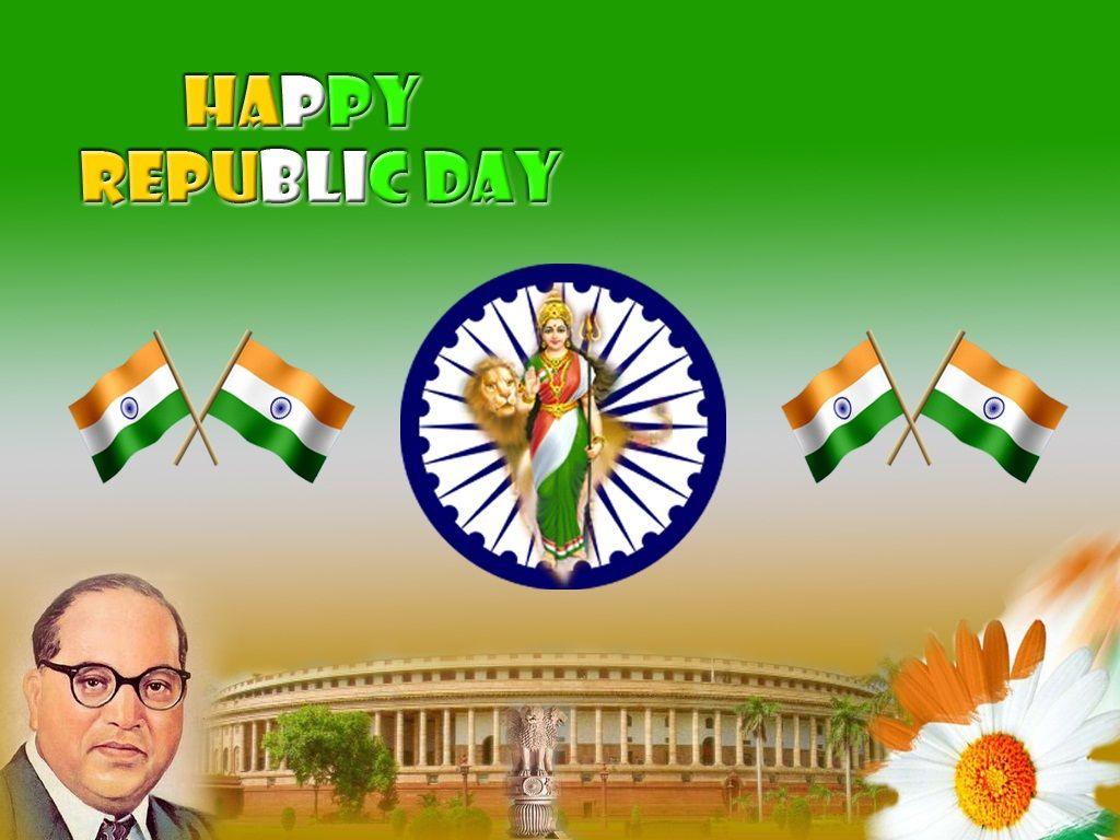topnewallwallpaper: Republic Day 3D Wallpaper