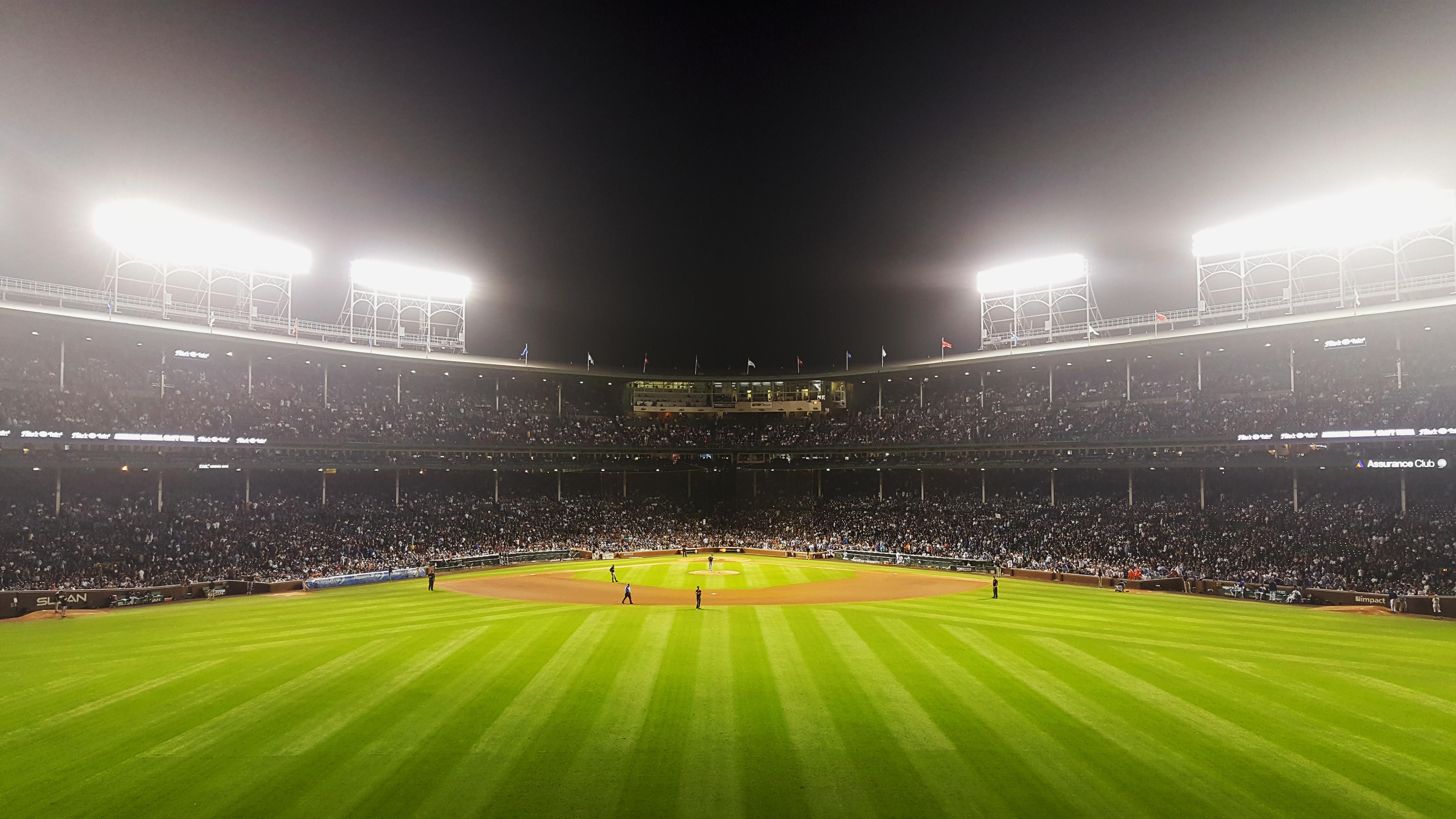 Wrigley Field at Night