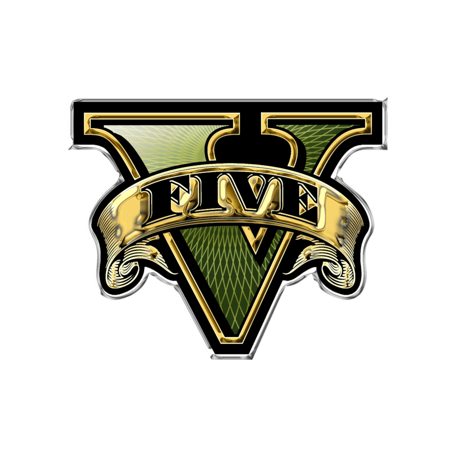 Grand Theft Auto V Gold Logo / Visual Arts