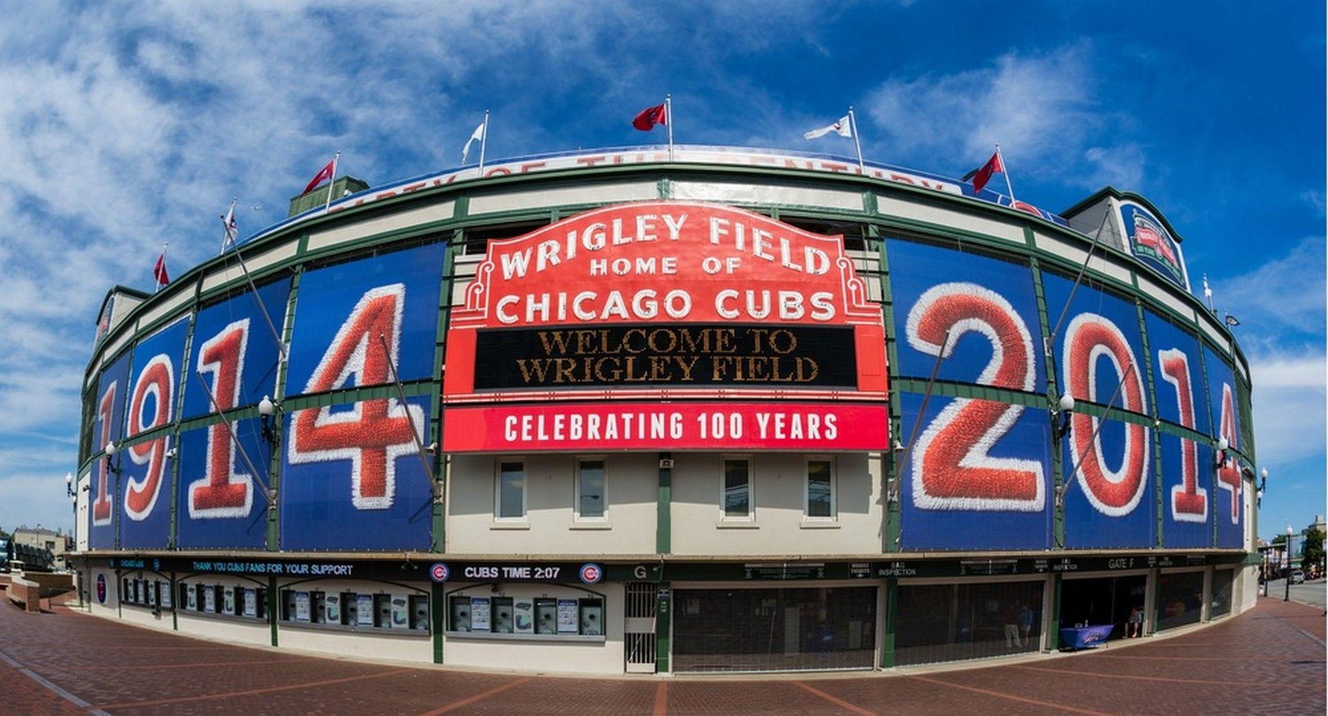 HD Wrigley Field wallpaper. Wrigley Field wallpaper HD