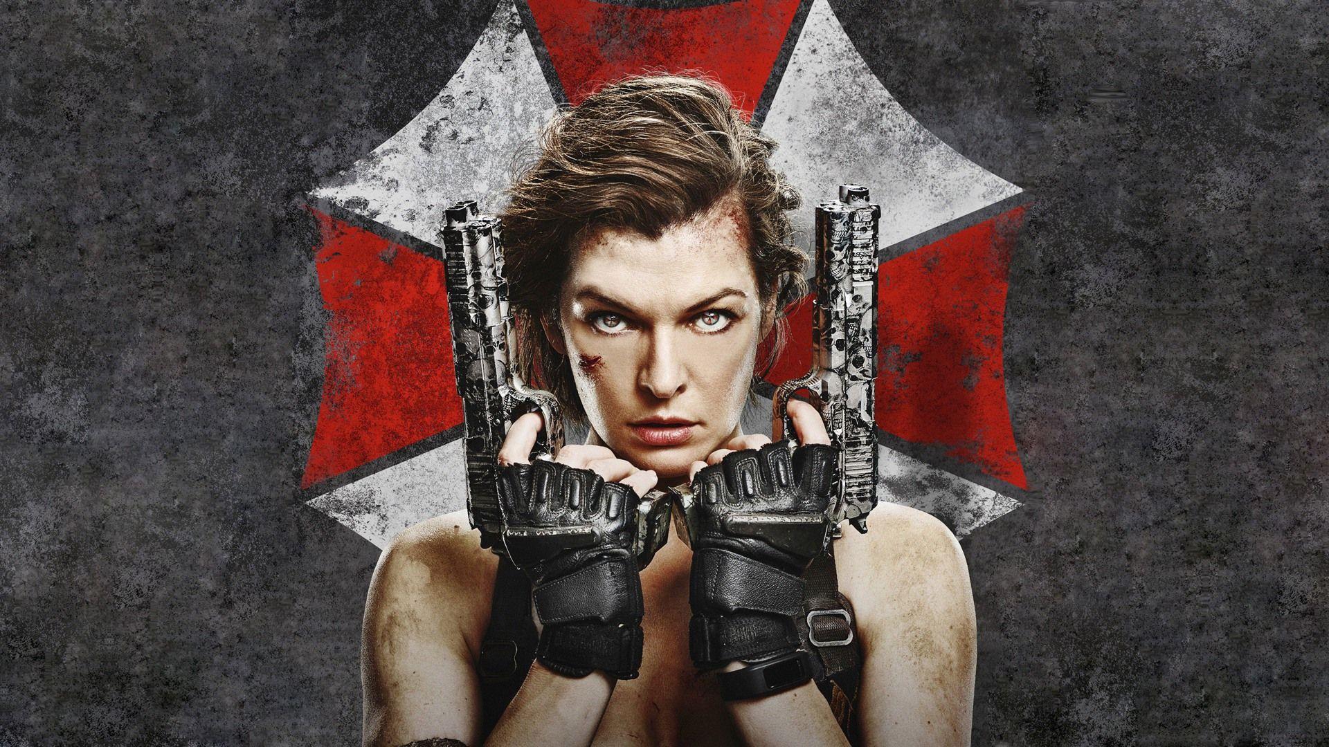 Resident Evil 6 Milla Jovovich Guns. Wallpaper