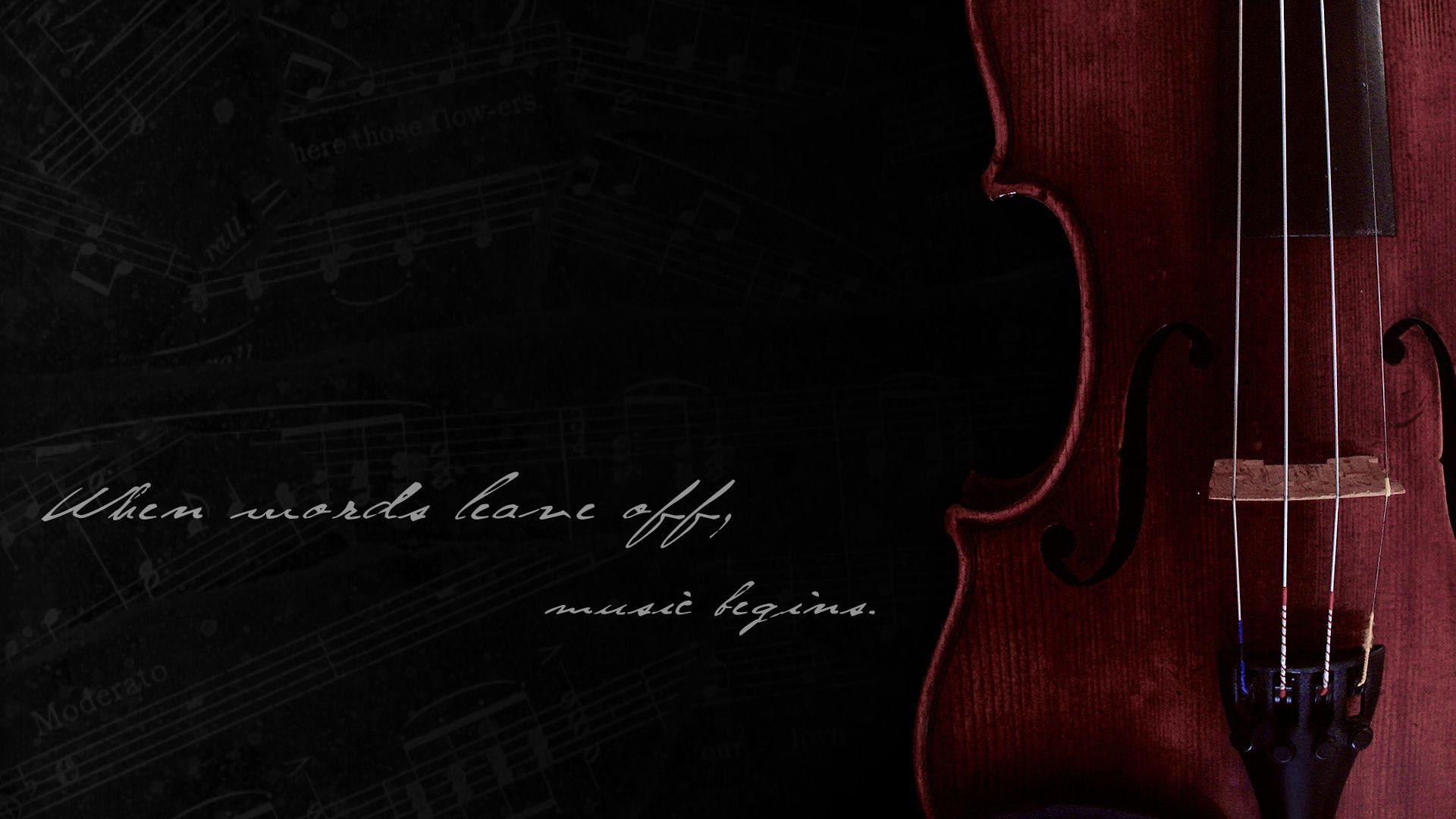 violin wallpaper