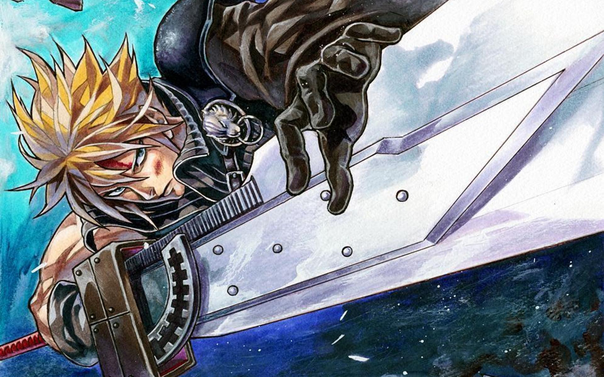 Cloud Strife  Final Fantasy VII  Image by Kobayashi Gen 3023707   Zerochan Anime Image Board Mobile