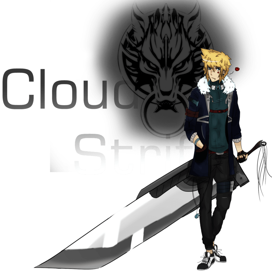 cloud strife anime