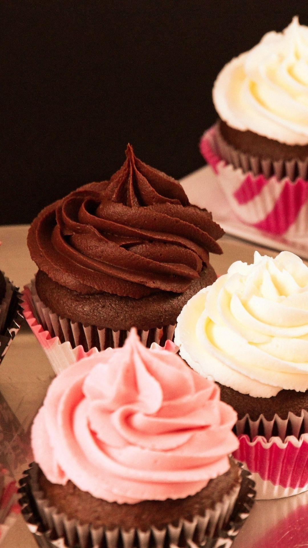 Food Cupcake (1080x1920) Wallpaper