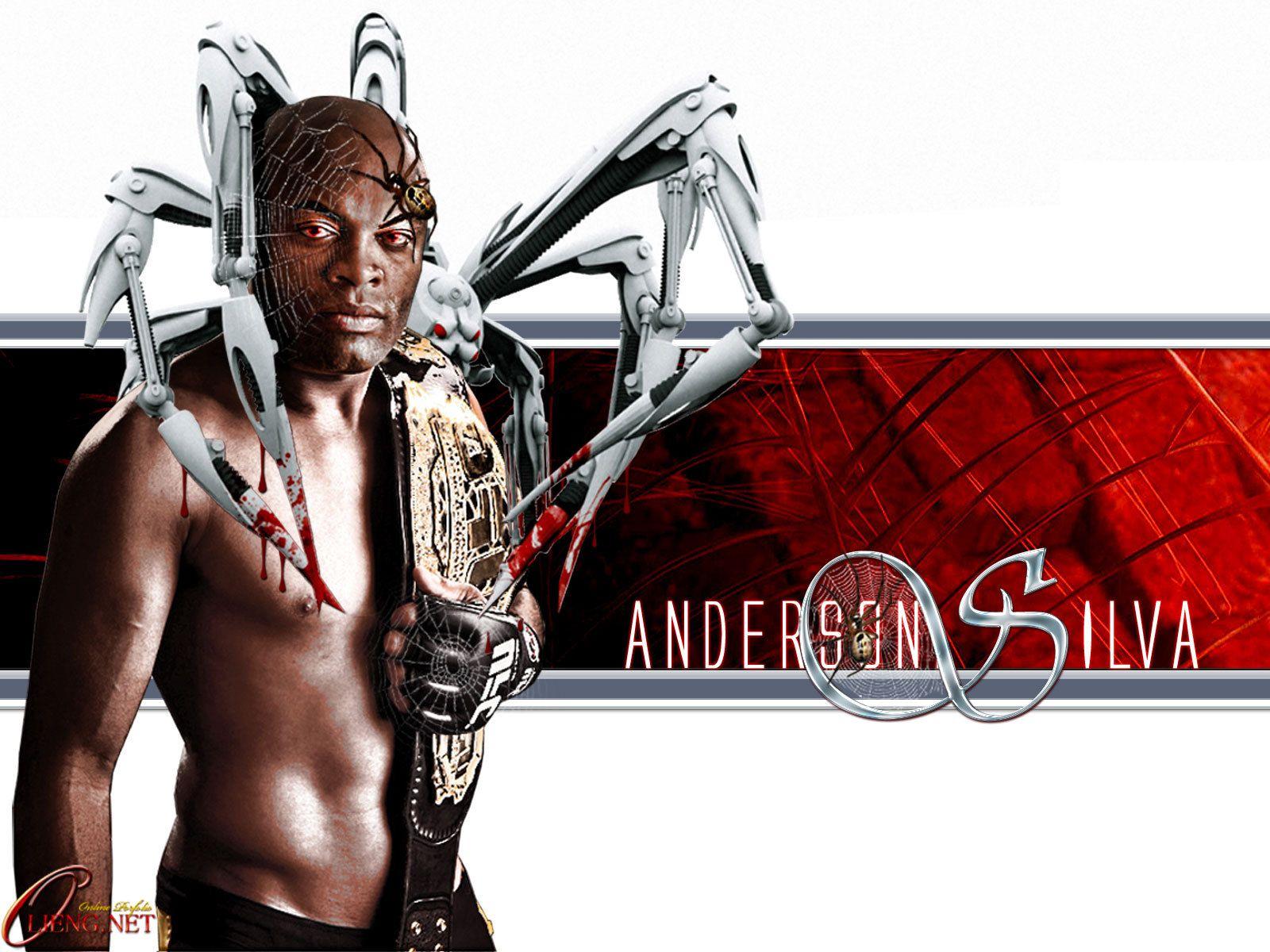 UFC fighter known Anderson Silva. spider wallpaper and image