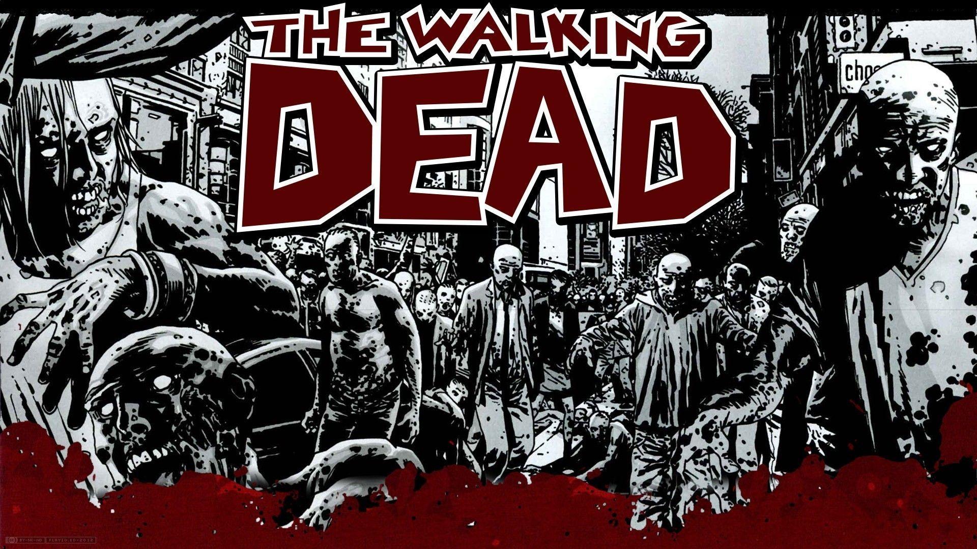 the walking dead comic wallpaper 1920x1080