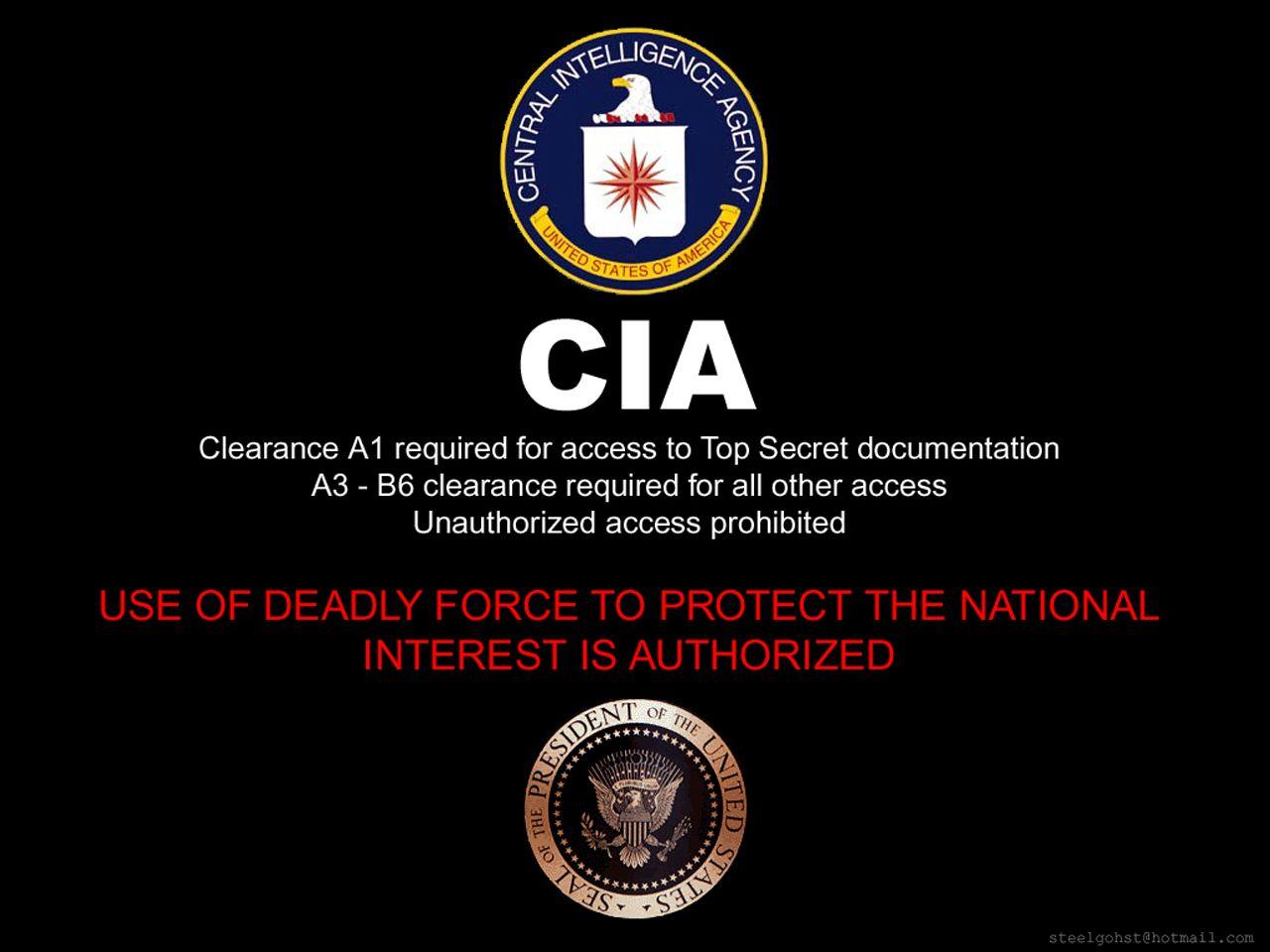 Cia Login Screen Wallpapers Wallpaper Cave