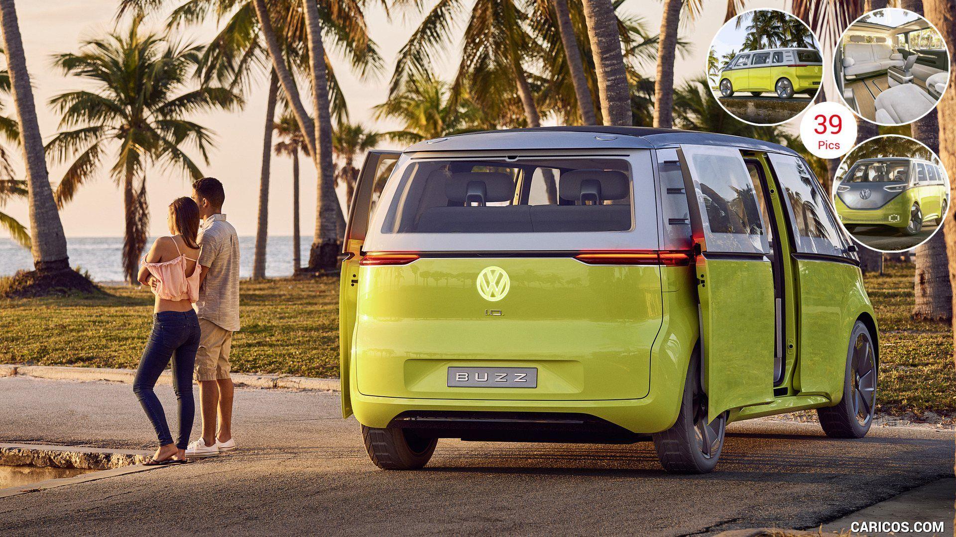 Volkswagen I.D. Buzz Concept. HD Wallpaper