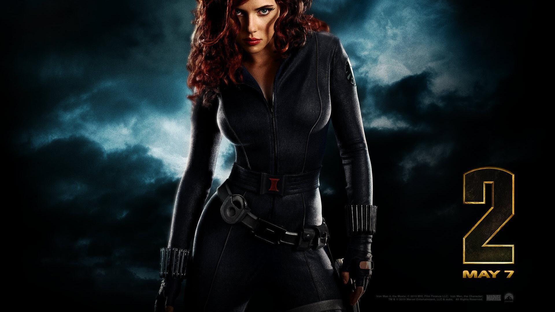 Black Widow Iron Man 2 wallpaper