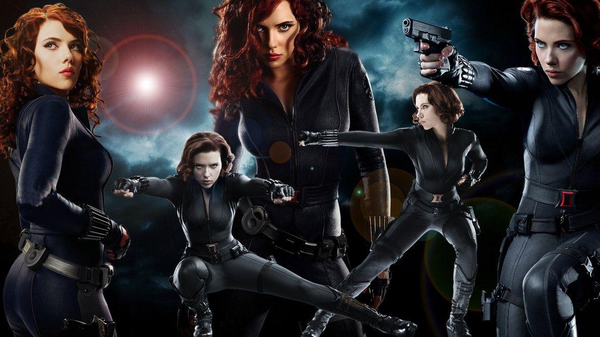 Black Widow Wallpaper