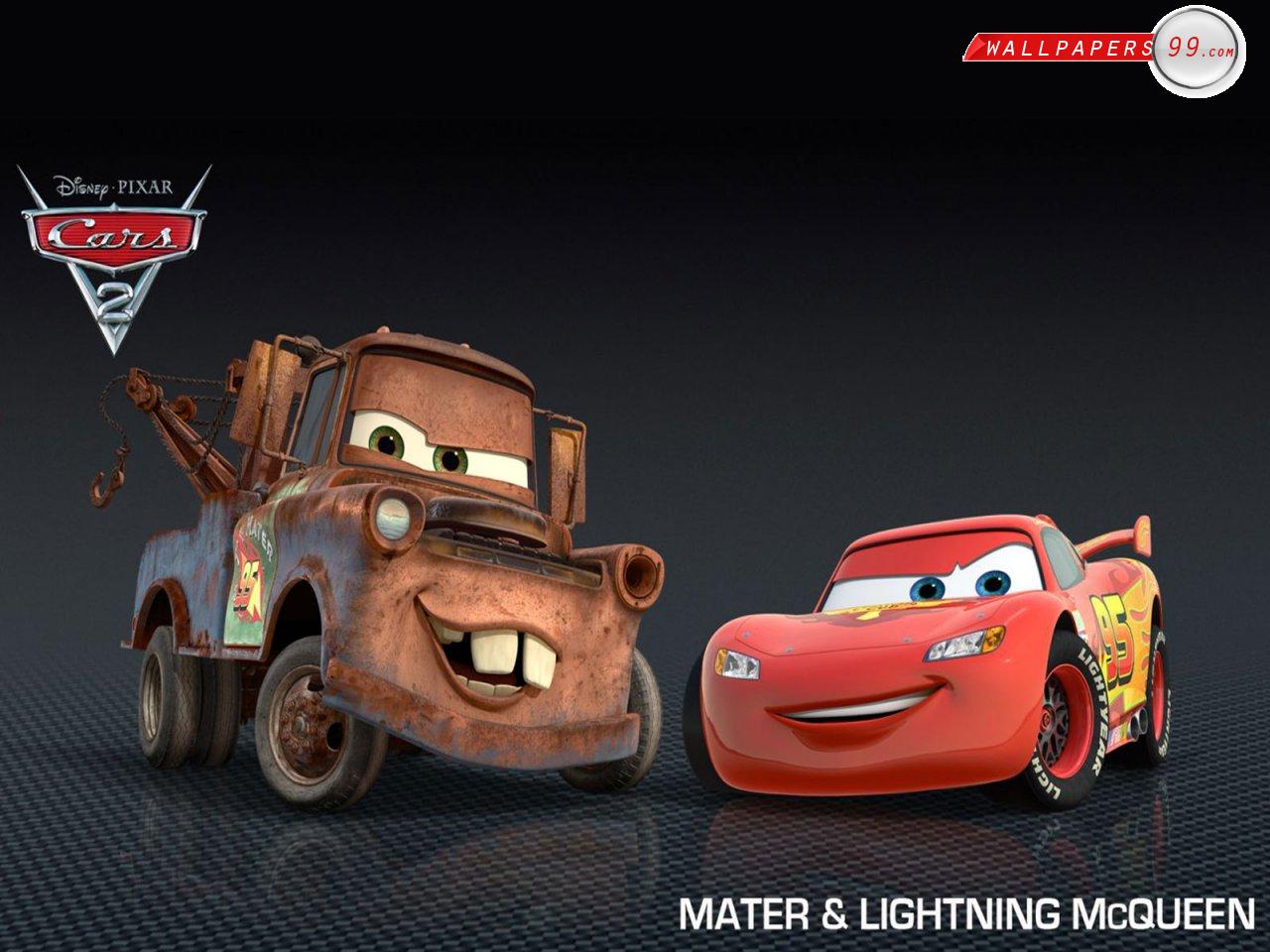 Cars 2 Animated Movie Cartoon Background Image for iPhone 6