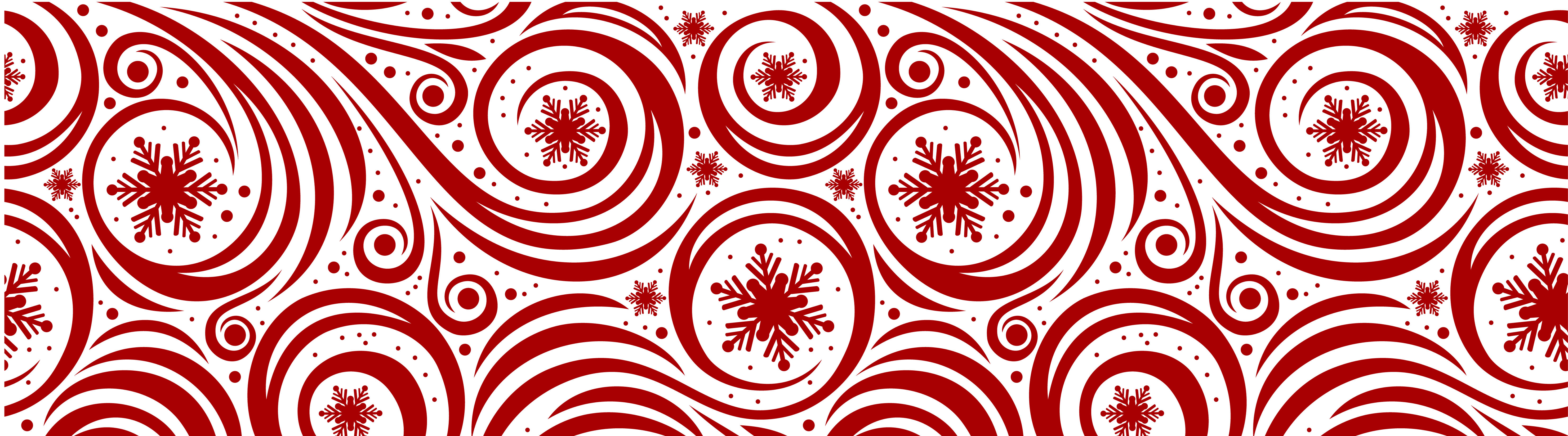 Transparent Red Christmas Decoration for Wallpaper Clipart