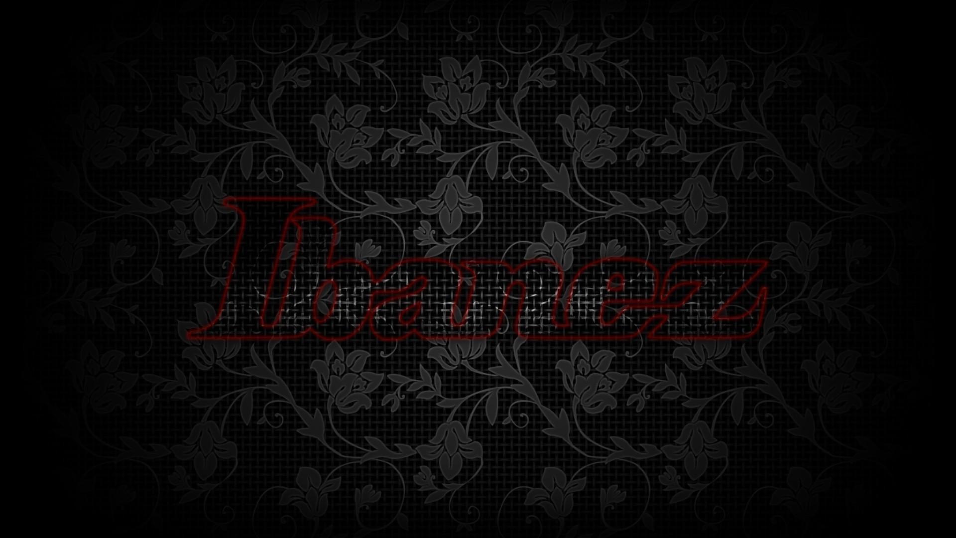 Guitars brands floral ibanez eyefinity wallpaper