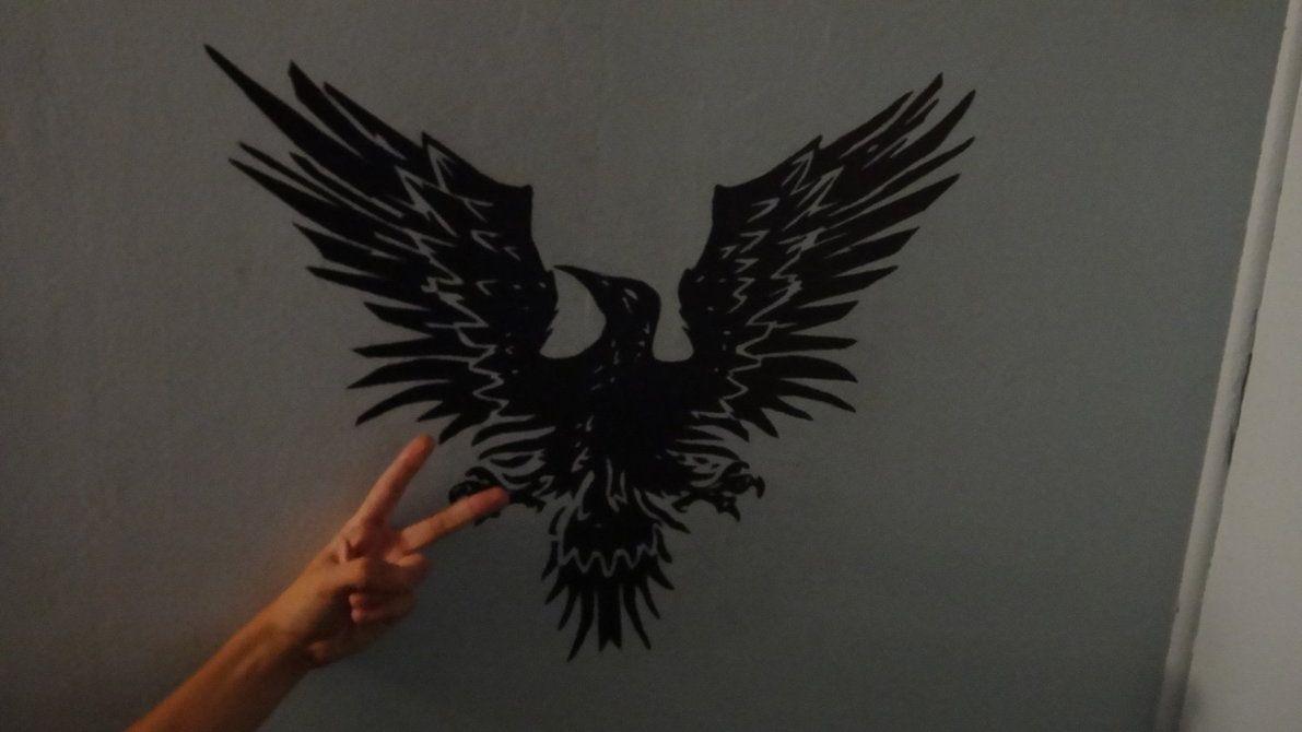 Stencil Blackbird from Alter Bridge