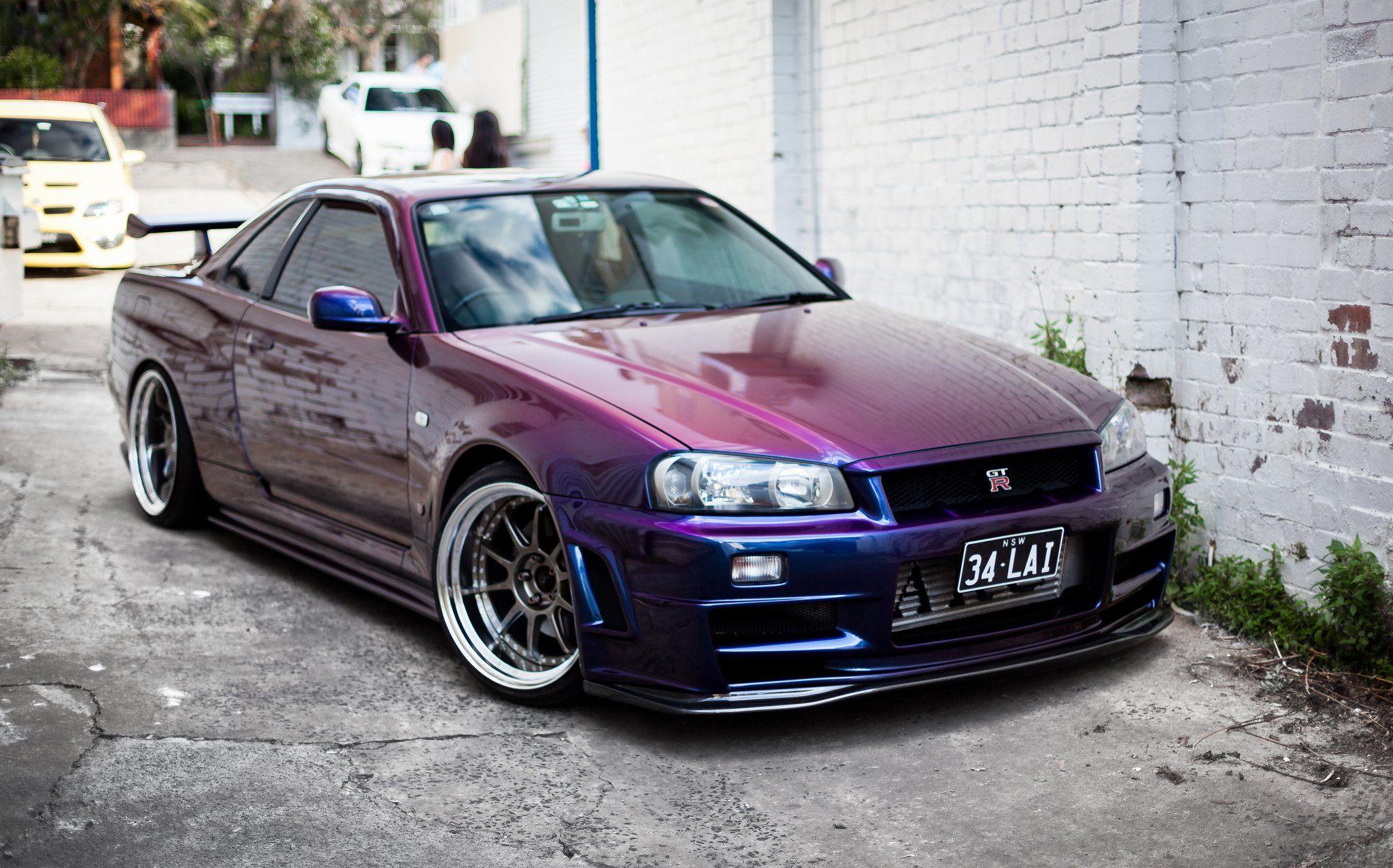 ELQ:51 Skyline R34 Wallpaper, Stunning Nissan Skyline R34