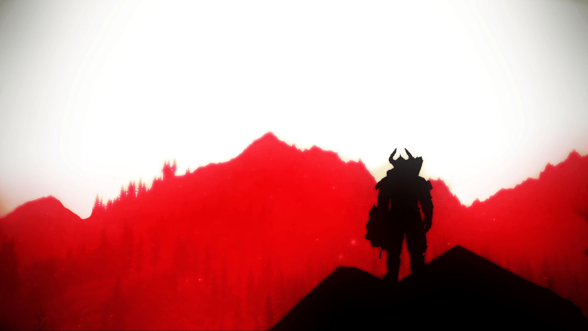 Another Skyrim wallpaper i made but went for something abit