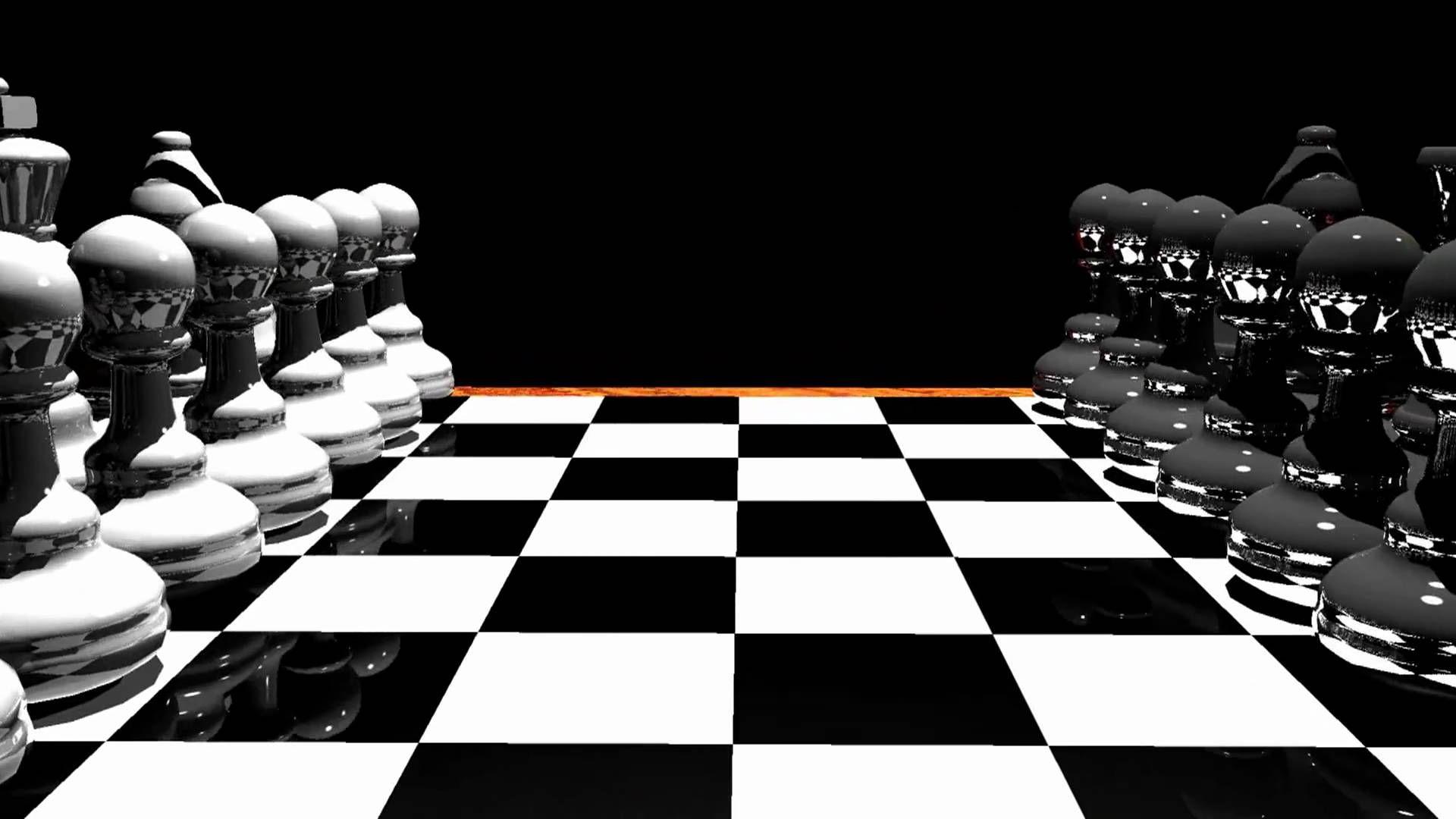 Chess Board Wide Background, Chess Game HD wallpaper