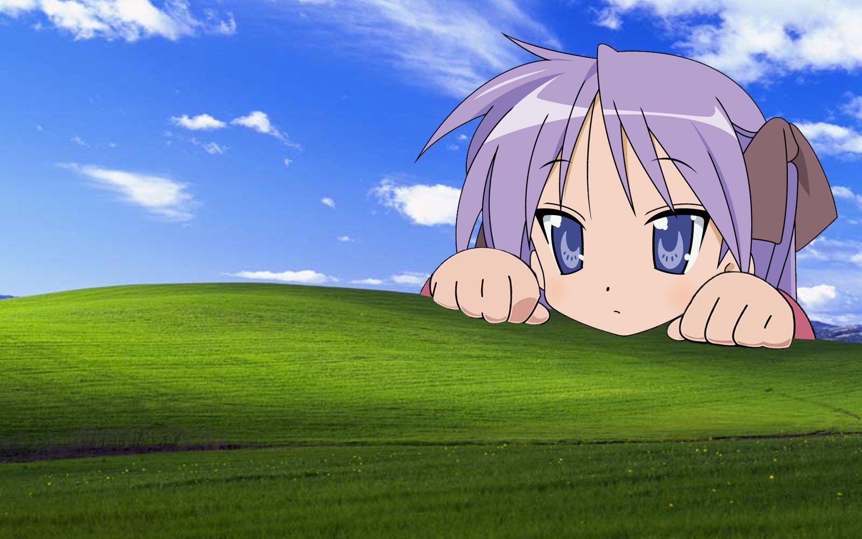 Kagami Windows XP Wallpaper