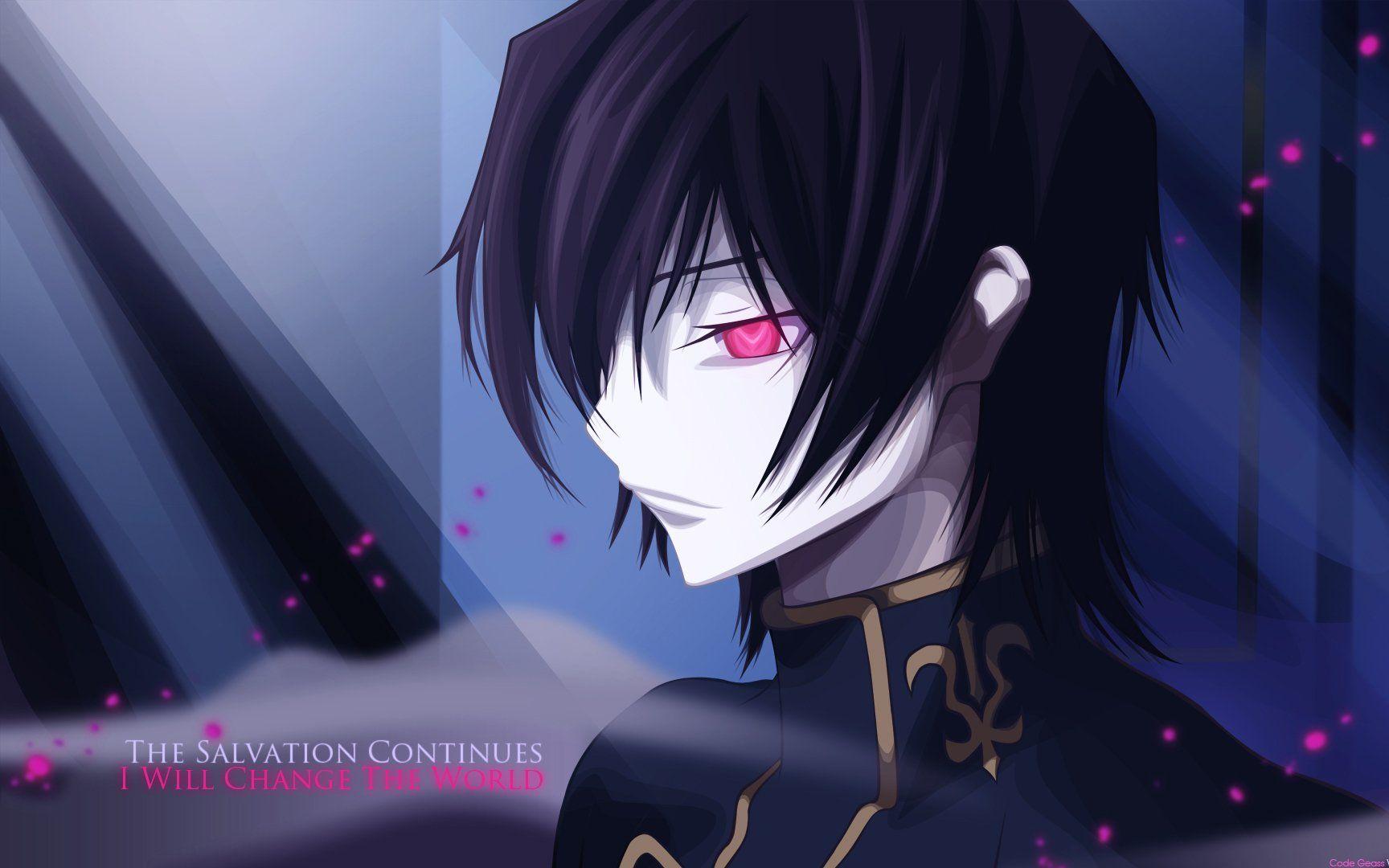 Steam Workshop::Code Geass Lelouch in HD 4K with eye and particles