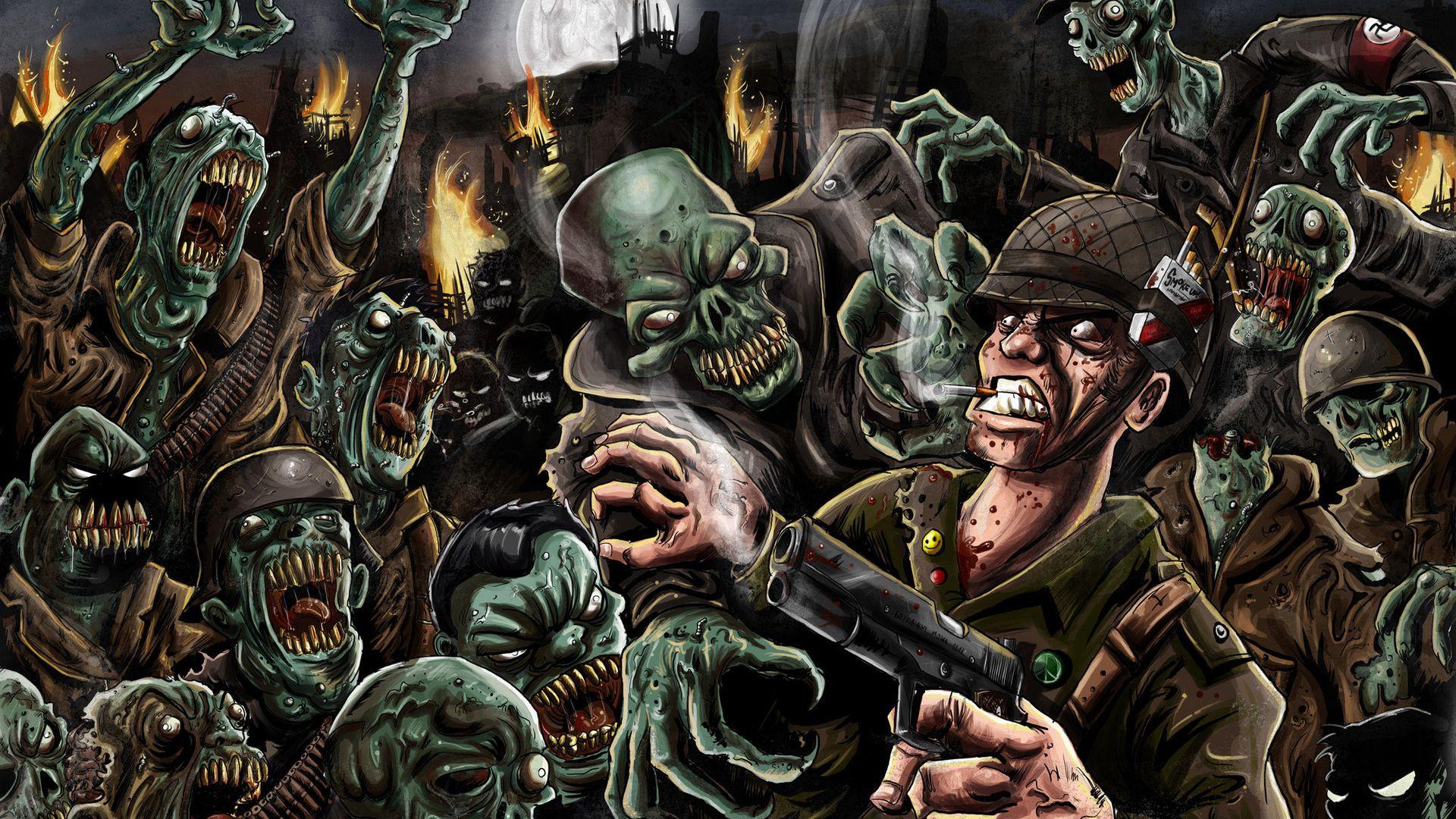 Bo3 Wallpaper Zombies