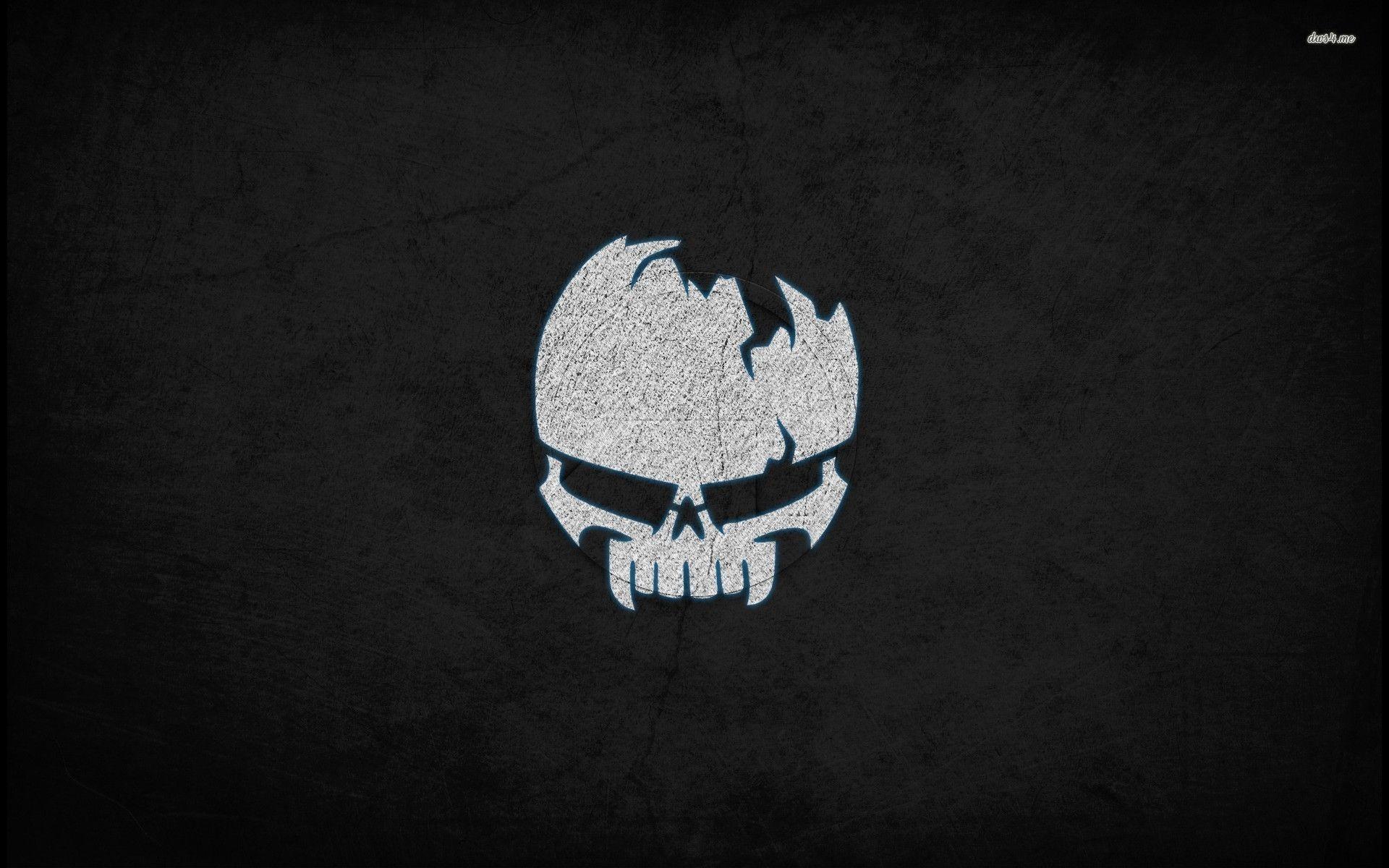 Dangerous HD Wallpaper Smoke Skull