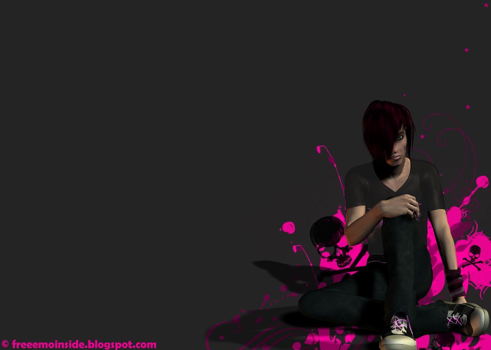 3D Emo Wallpaper
