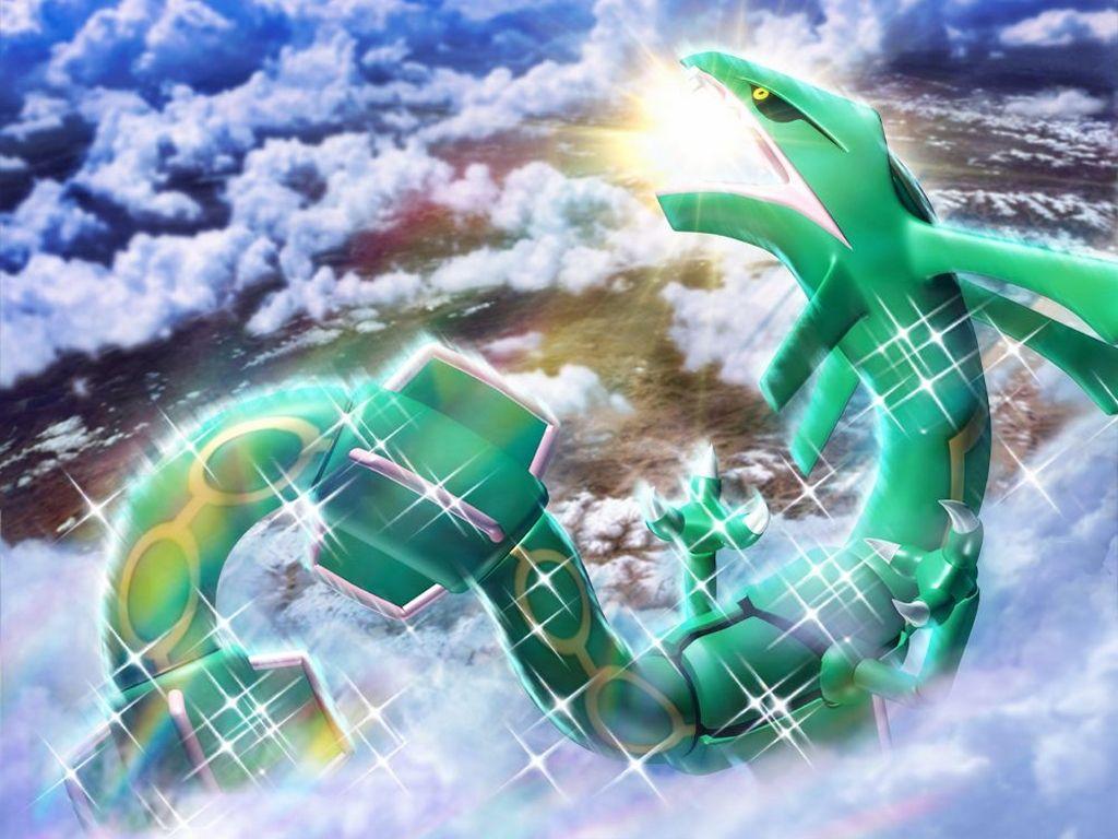 Pokemon Wallpapers featuring Rayquaza. 