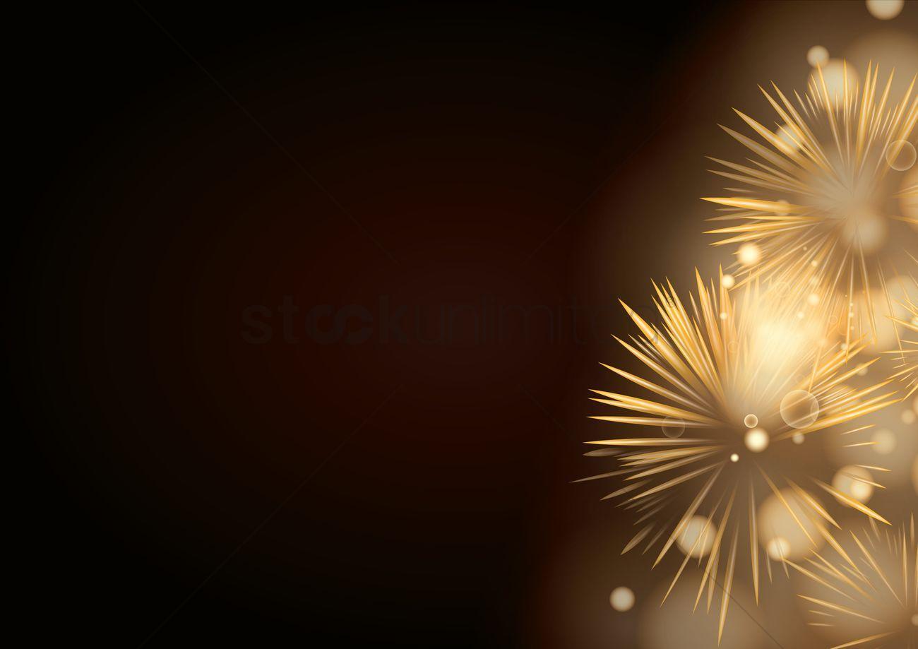 Fireworks design background Vector Image
