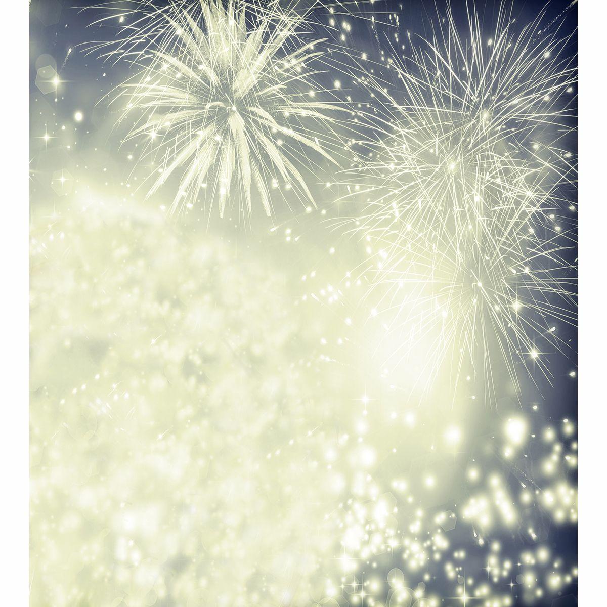 Allenjoy vinyl photography backdrop New Year's fireworks