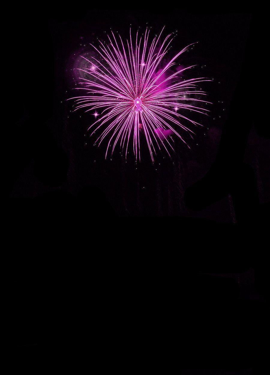 Pink Fireworks. Think Pink Firework Background By WDWParksGal Stock