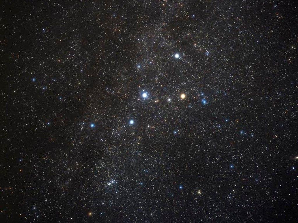 Image Of The Constellation Cassiopeia (ground Based Image)
