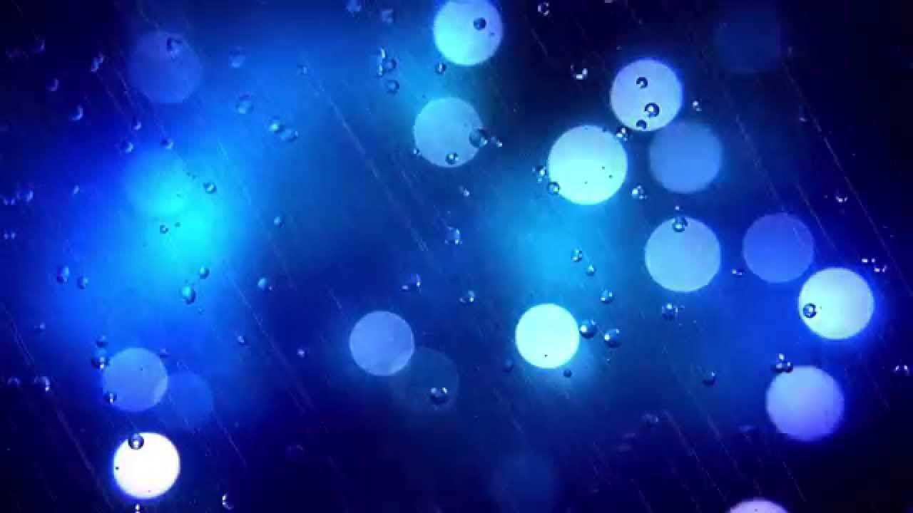 Animated Background Wallpaper Rain Drops Lights HD