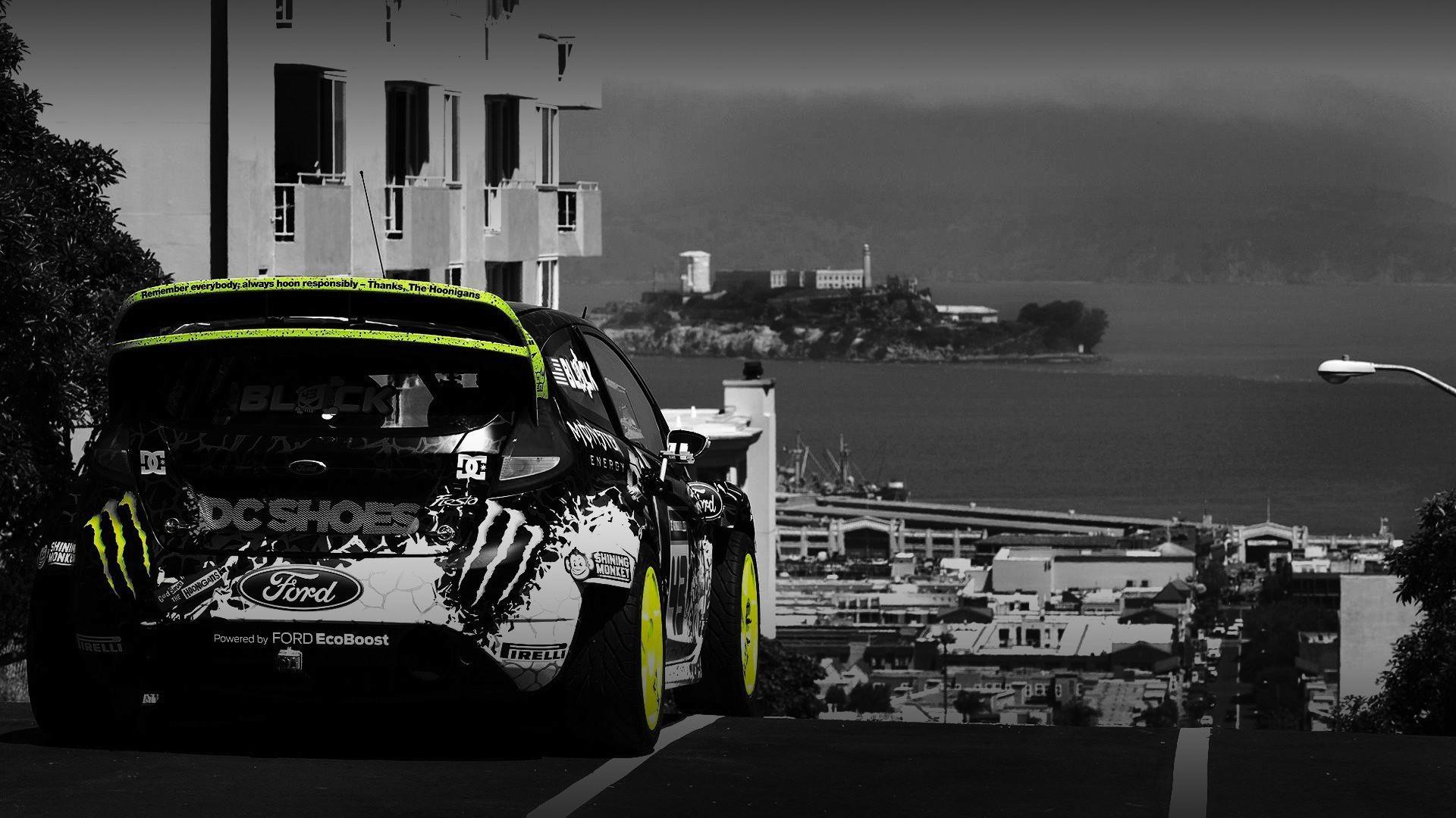 Ford ken block vehicles fiesta wrc wallpaper