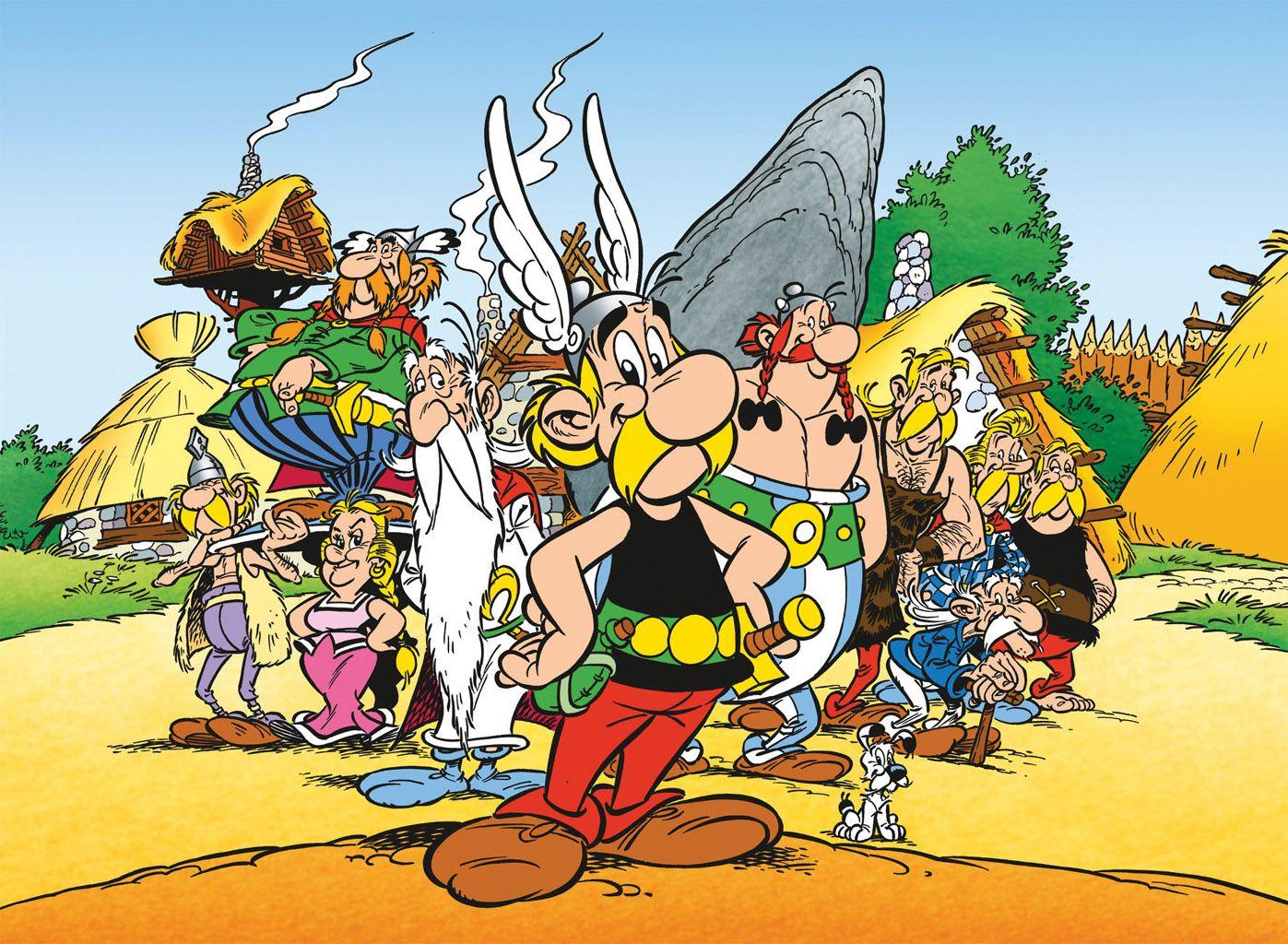Awesome Asterix Wall