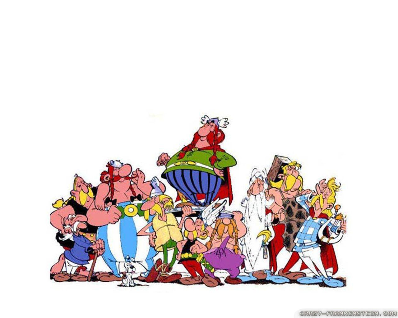 Asterix and Obelix wallpaper 2 Frankenstein. Free