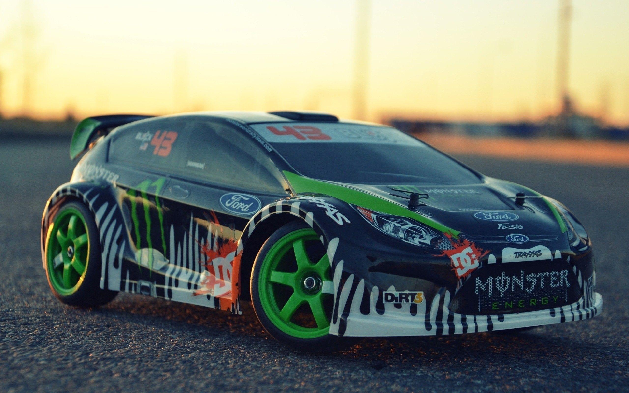 Ken Block Ford Fiesta Dc Shoes Toy Cars Traxxas HD Wallpaper