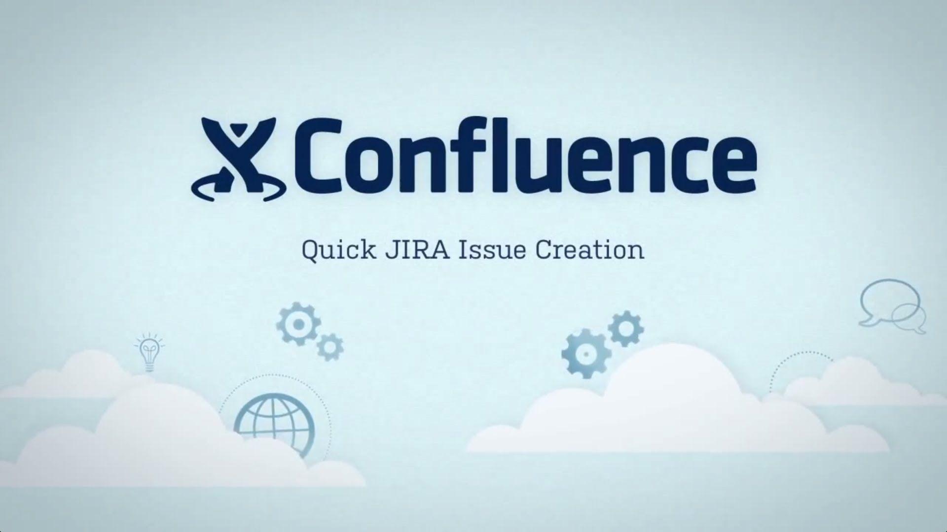 Quick JIRA Issue Creation in Confluence Demo Video
