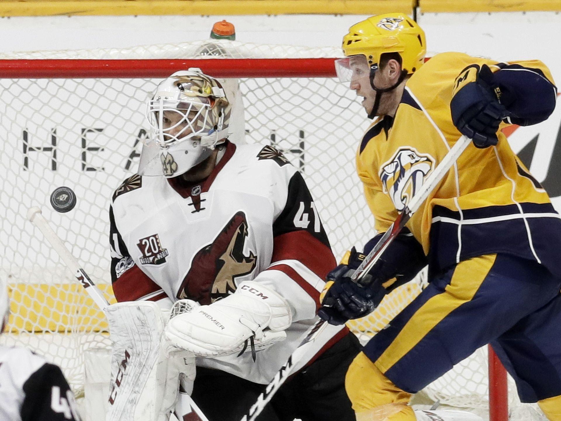 Arizona Coyotes at Nashville Predators