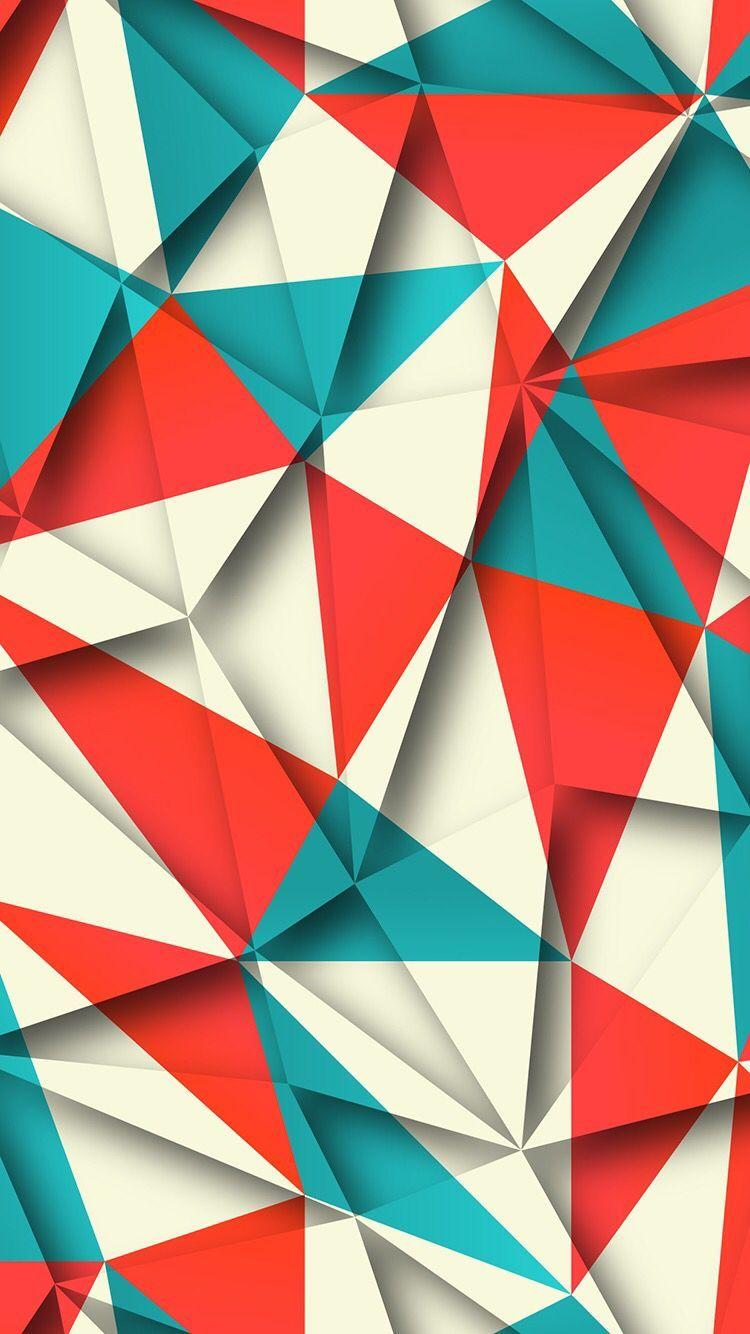TAP AND GET FREE APP ⬆ Colorful 3D abstract wallpaper for iPhone