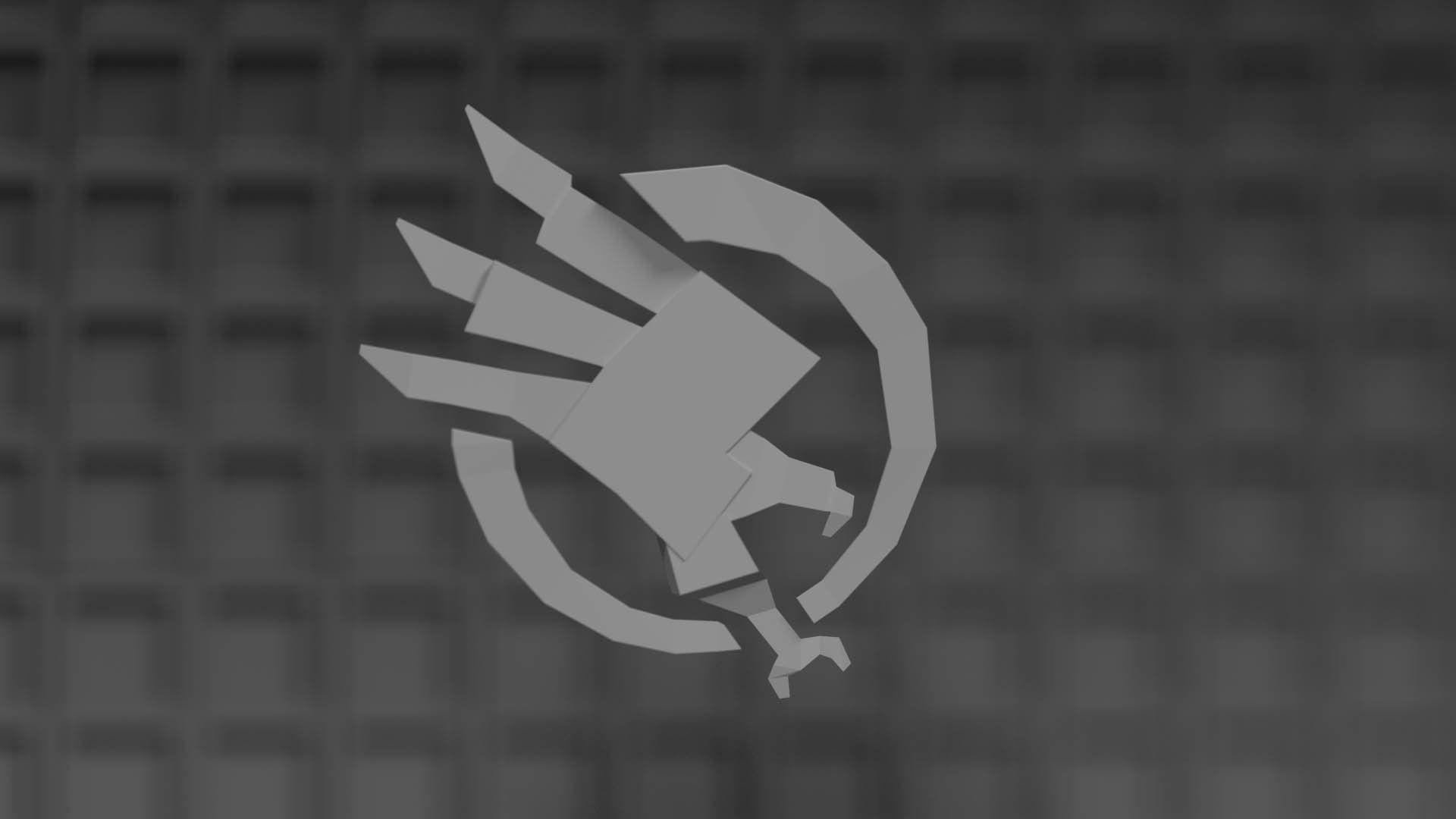 SpeedArt. Command And Conquer 3 GDI Logo [Blender]