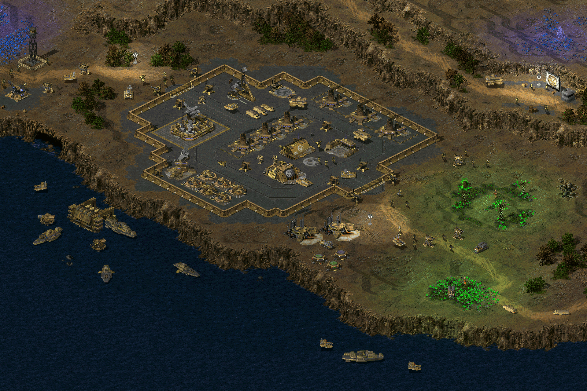 GDI Base image&C Tiberian Odyssey mod for C&C: Tiberian Sun