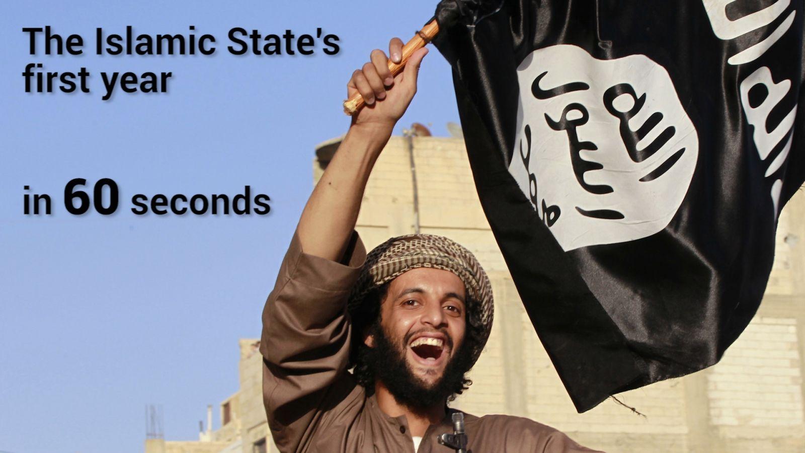 Isis: The Islamic State's first year in 60 seconds