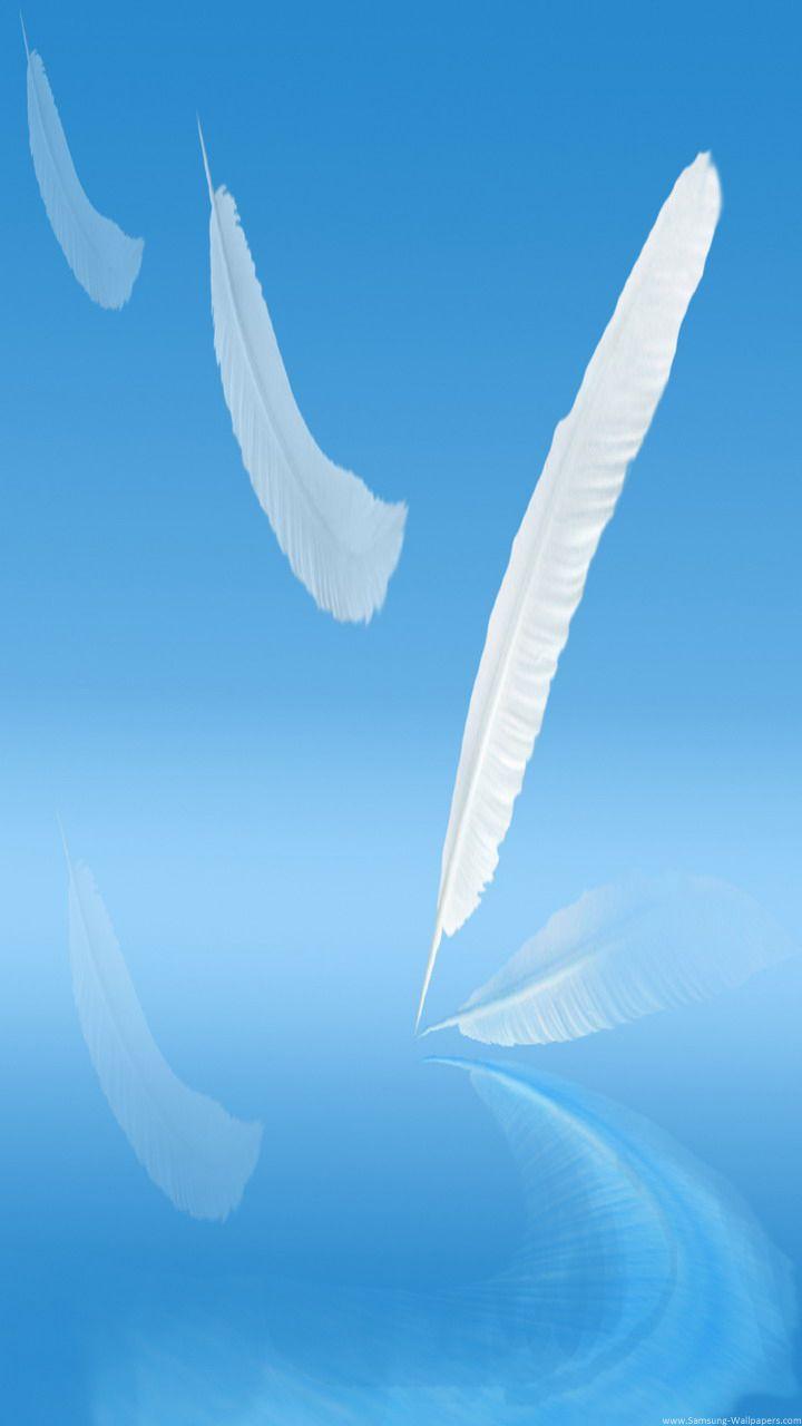 Clear Feathers Lock Screen 720x1280 Samsung Galaxy Note 2 Wallpaper