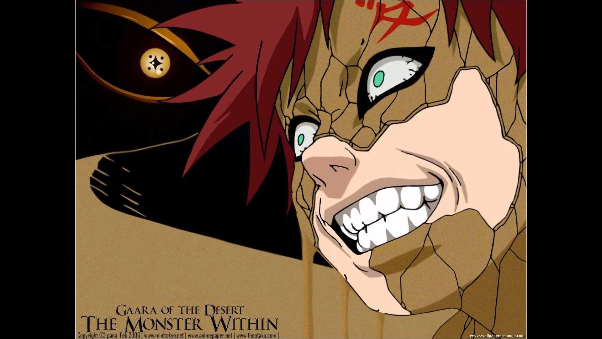 Naruto Wallpaper: ~ Gaara of the Sand ~ - Minitokyo